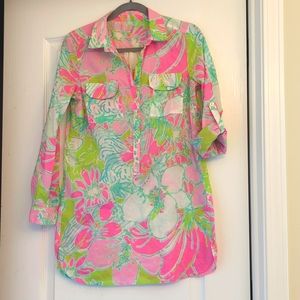 Lilly Pulitzer Captiva Tunic Top